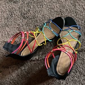 Rainbow women’s sandals